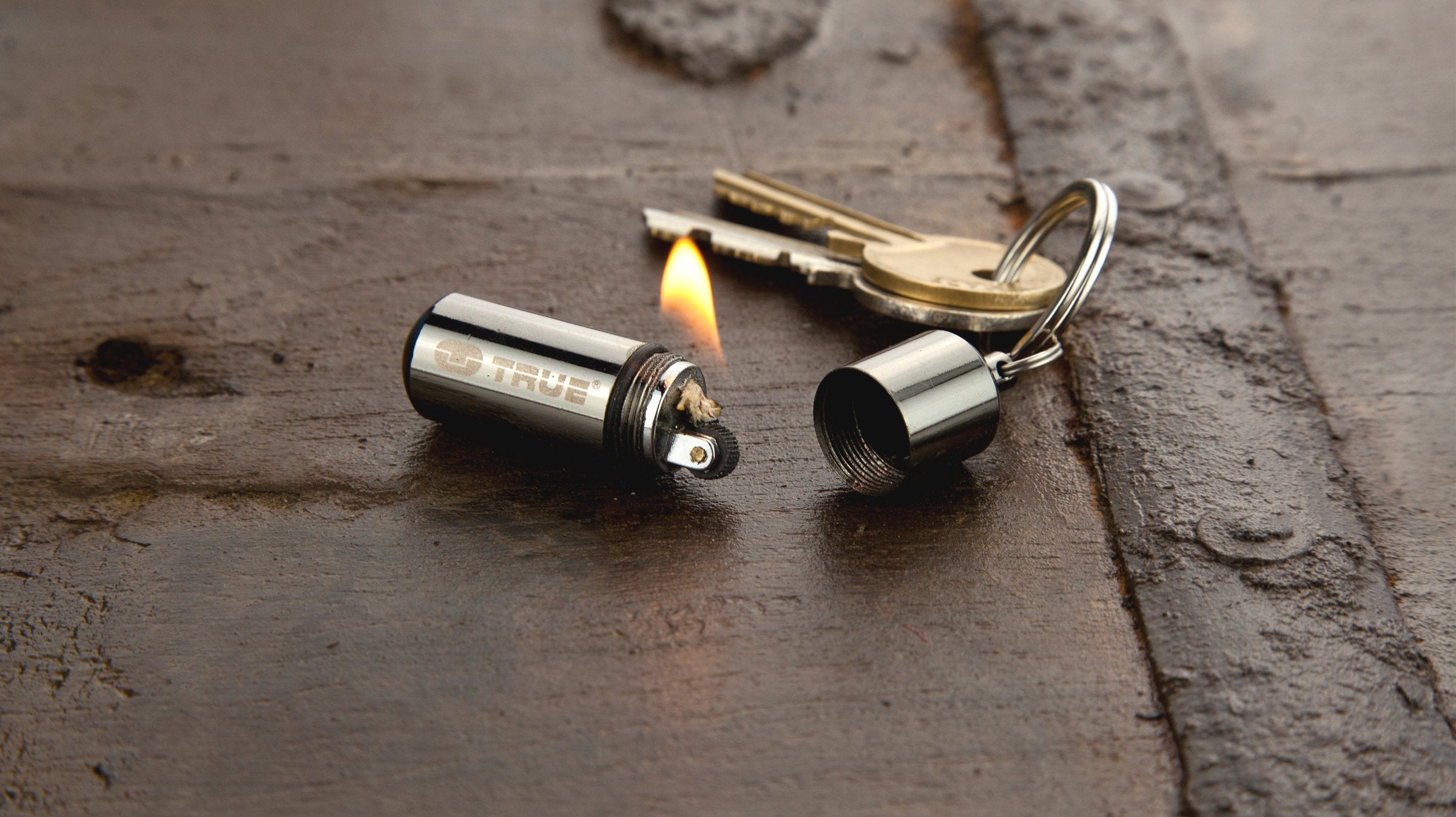 Windproof lighters, True Utility has selection of windproof pocket and refillable lighters for you.