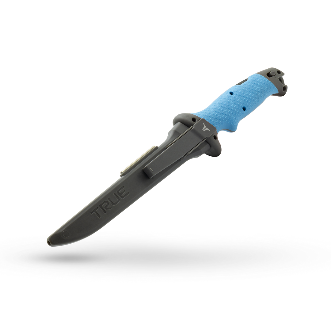 Fish Fillet knife with cover and belt clip