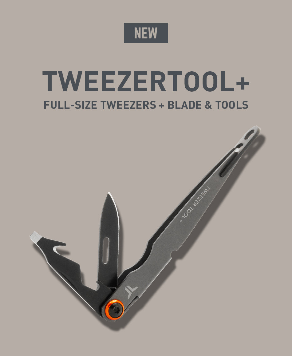 Pocket or keyring tweezer tool