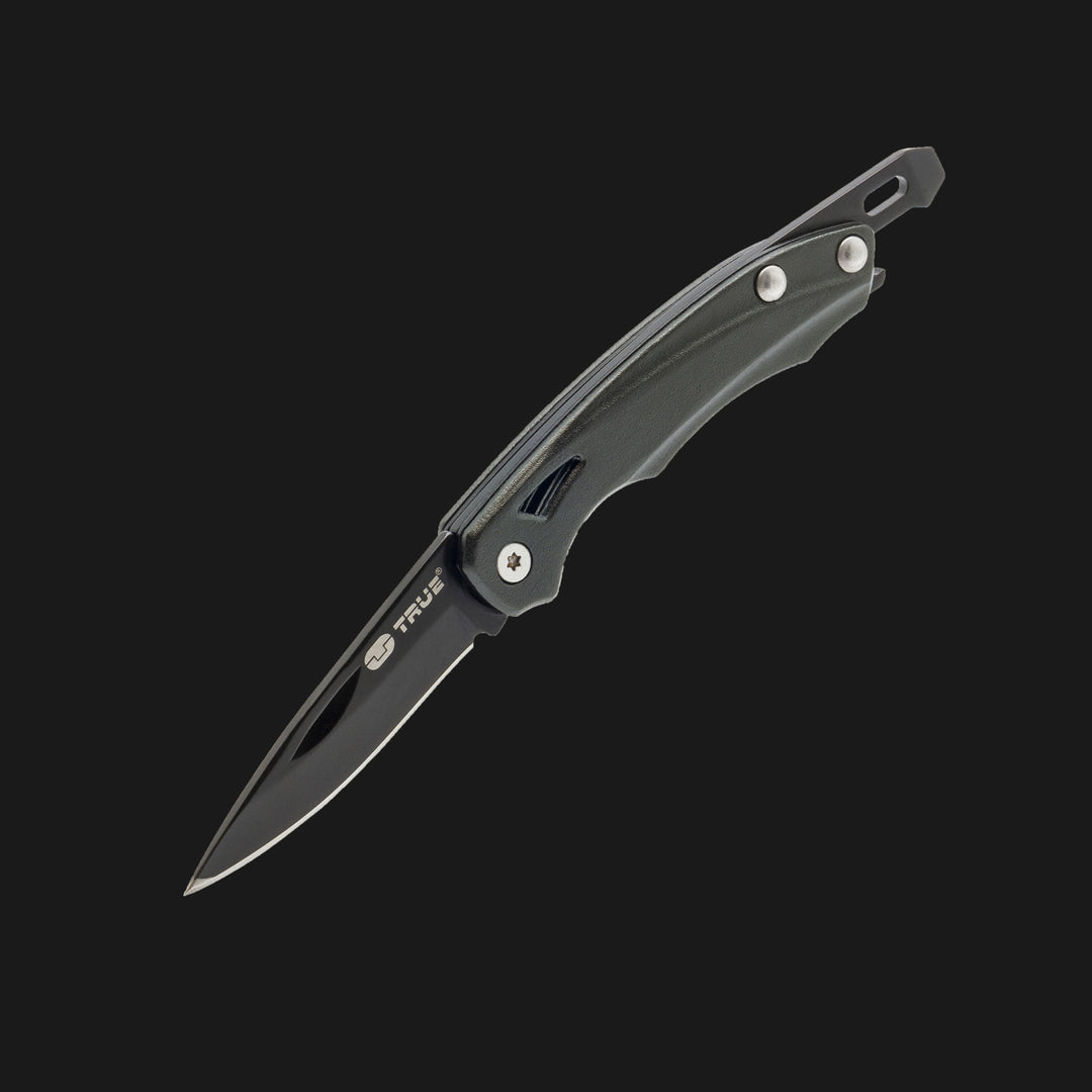 The SLIP KNIFE is a stylishly thin and ergonomic everyday carry knife, with an array of handy, essential tools built into the frame.