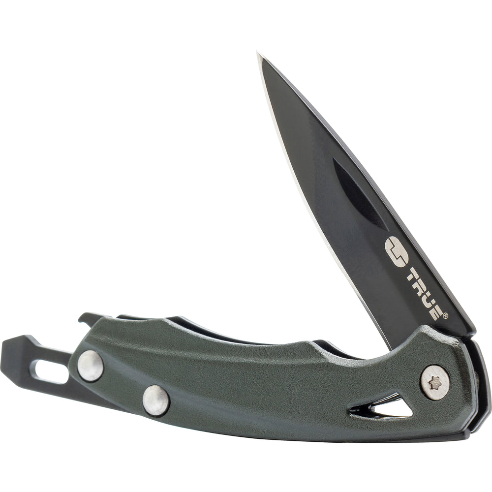 essential pocket tool with knife.