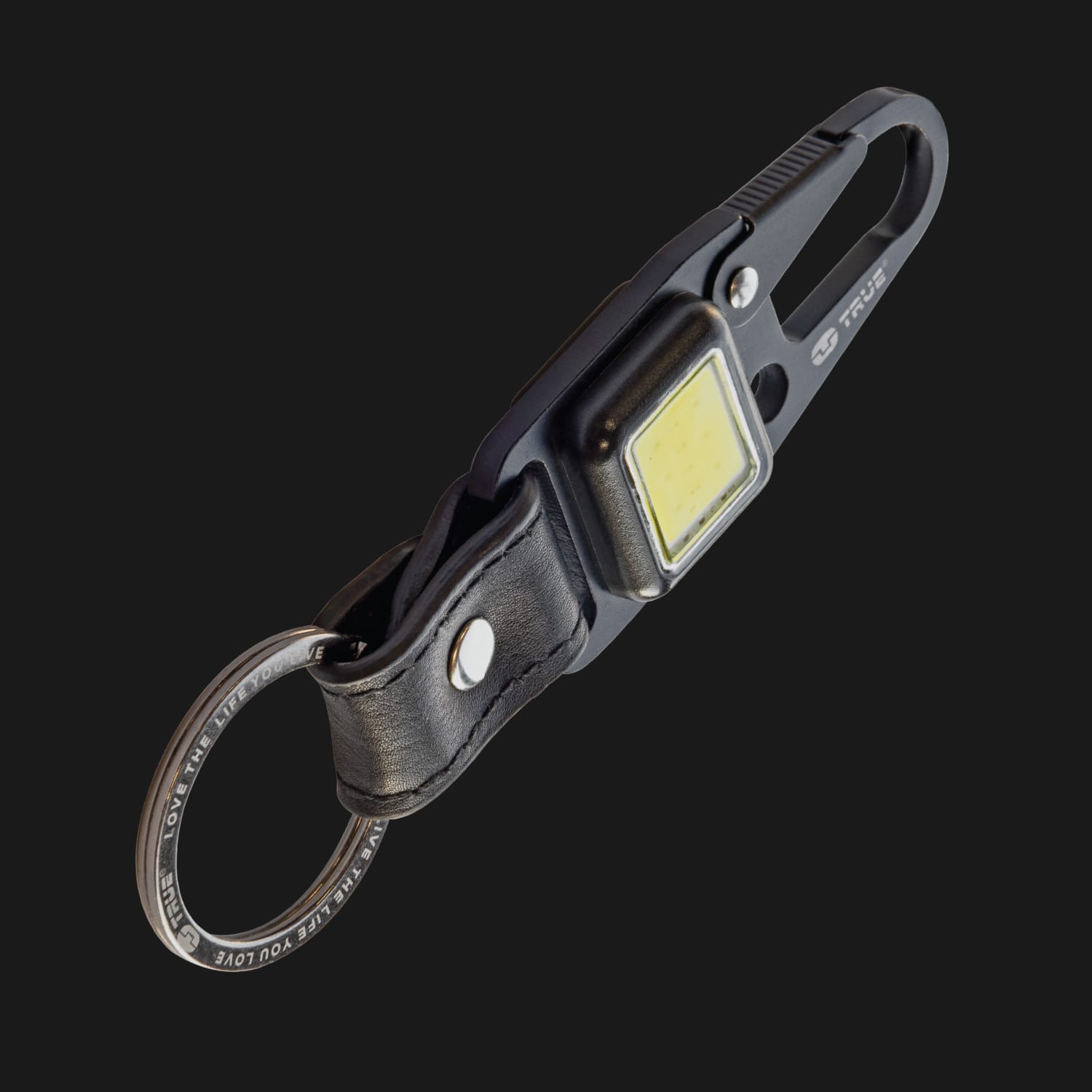 True Utility simply means ‘Really Useful’. Our collection of pocket tools are all about making sure you’re ready for whatever, while still being able to live light. Cliplite is a black Titanium coated stainless steel quick release U.S. Military style clip with a powerful rechargeable COB light that features four modes.